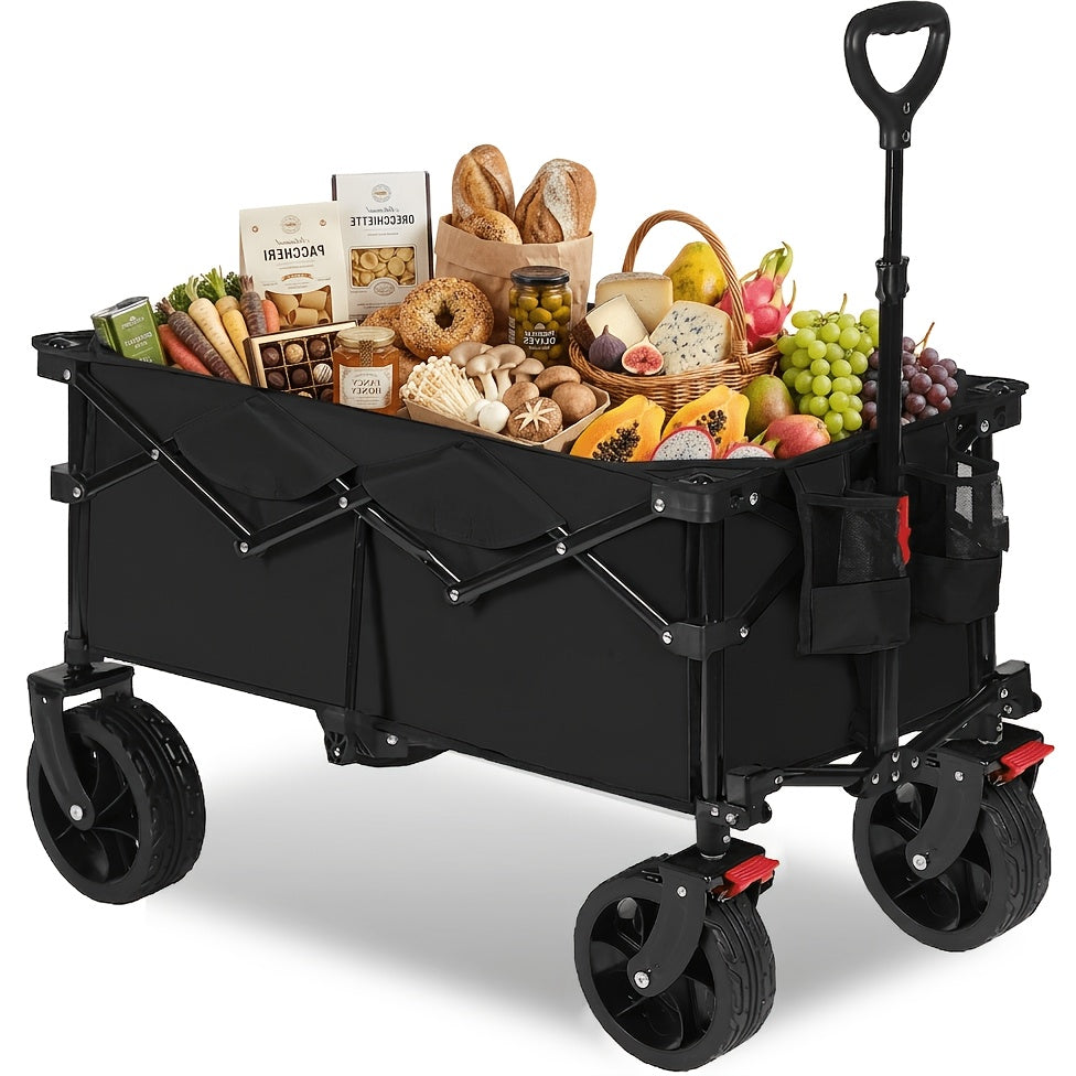 Sekey Chariot de transport pliable et repliable 330 lb Grande capacité
