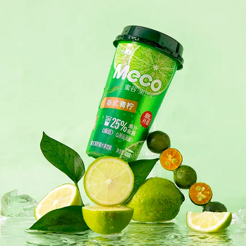 SENPURE Meco Thé saveur citron vert thaï - 400 ml