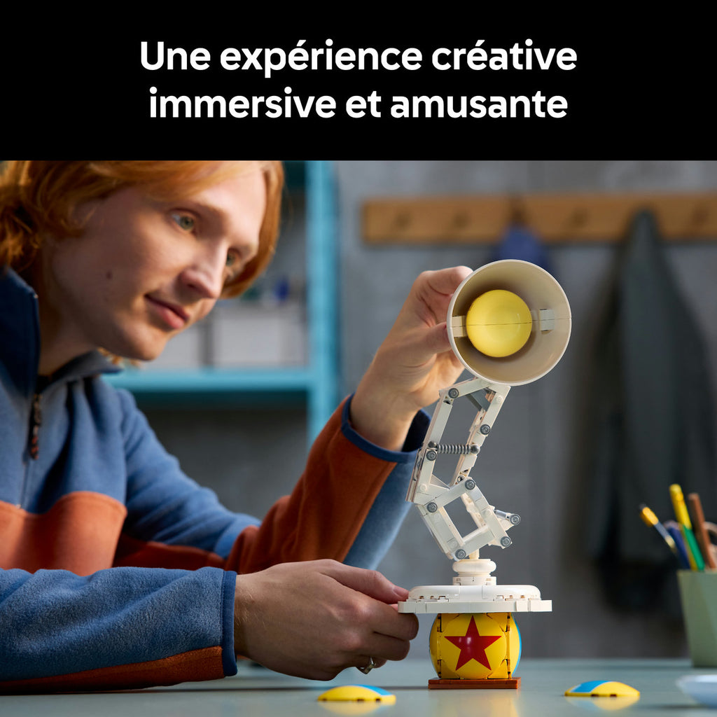 LEGO Ideas Disney Pixar 21357 Luxo Jr. Set de Construction