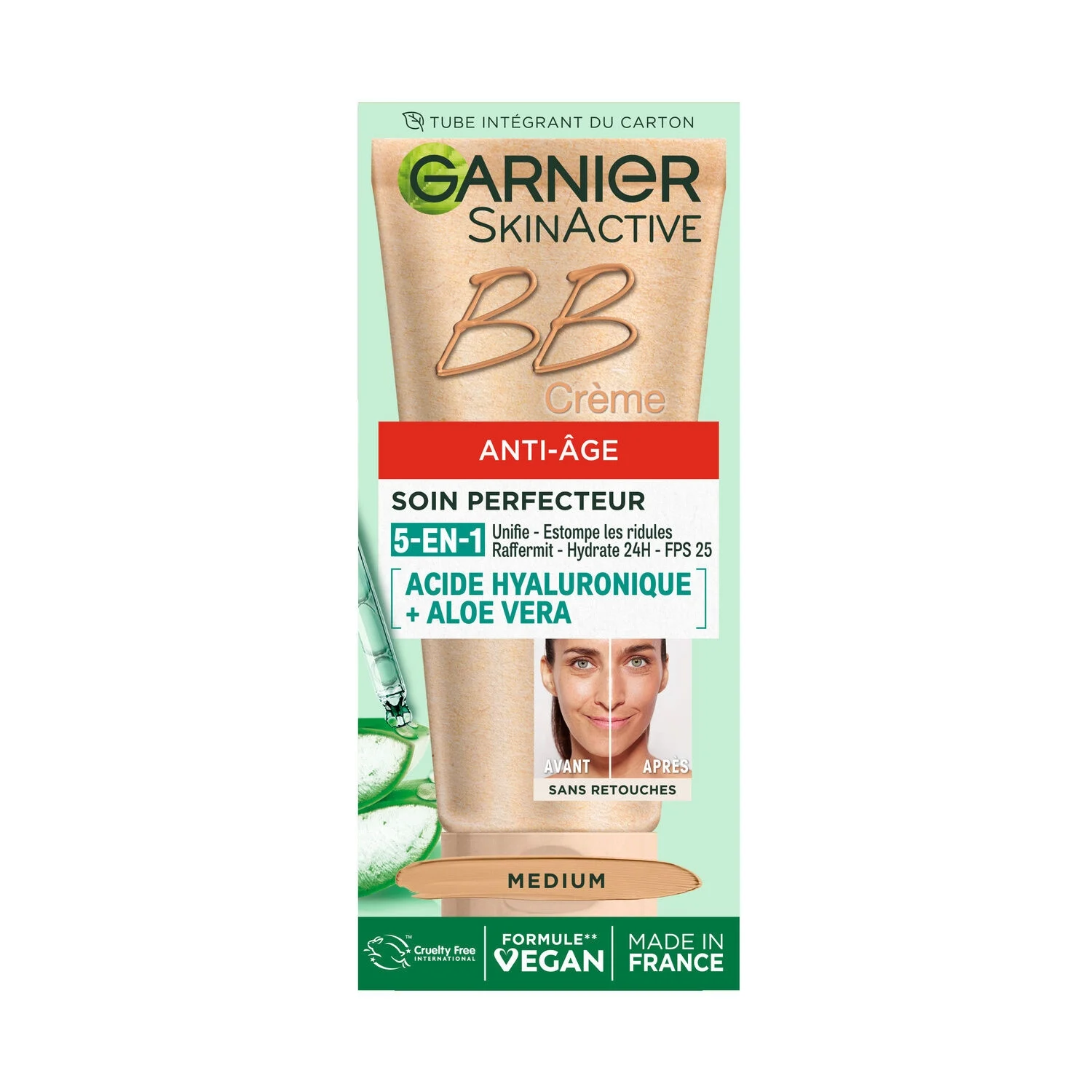 GARNIER Skin Active BB Crème Anti-Âge Medium 50 ml