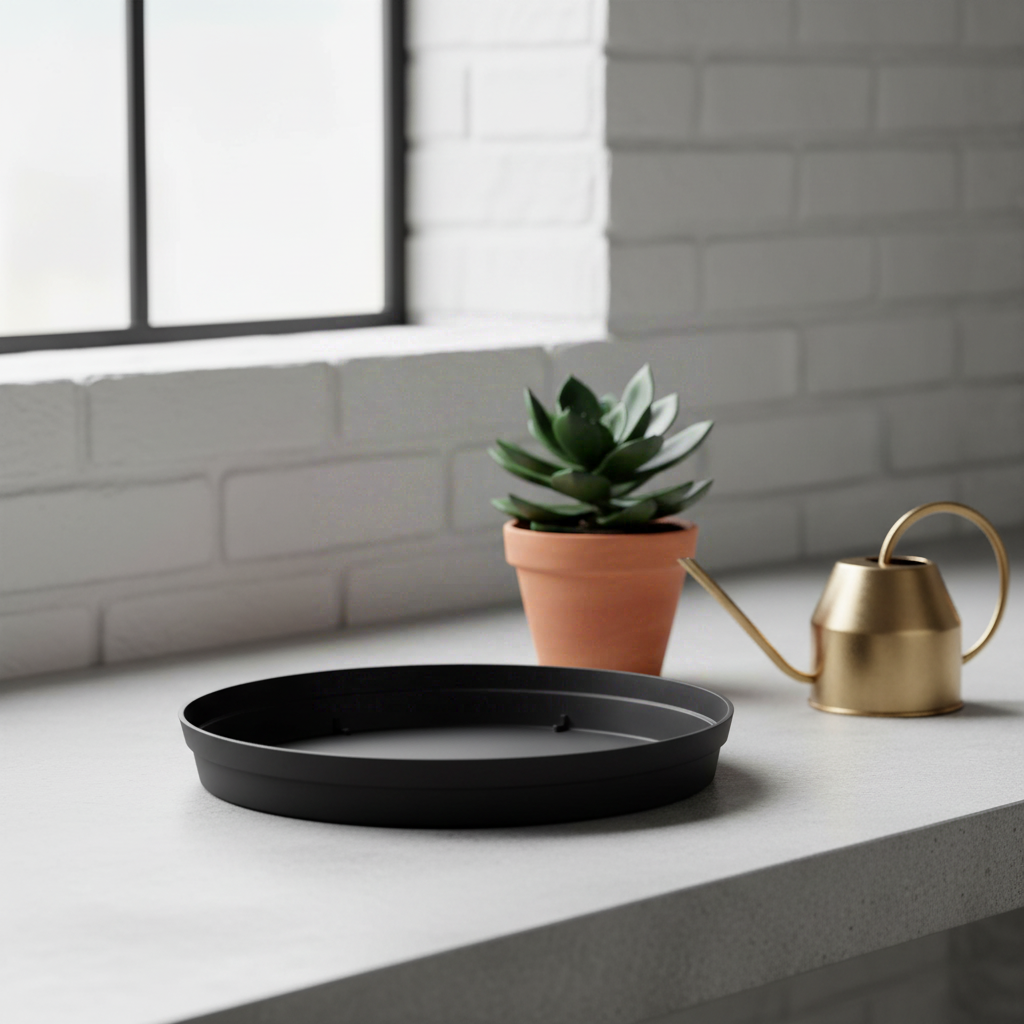 EDA Soucoupe TOSCANE Gris anthracite Ø 34,5 cm