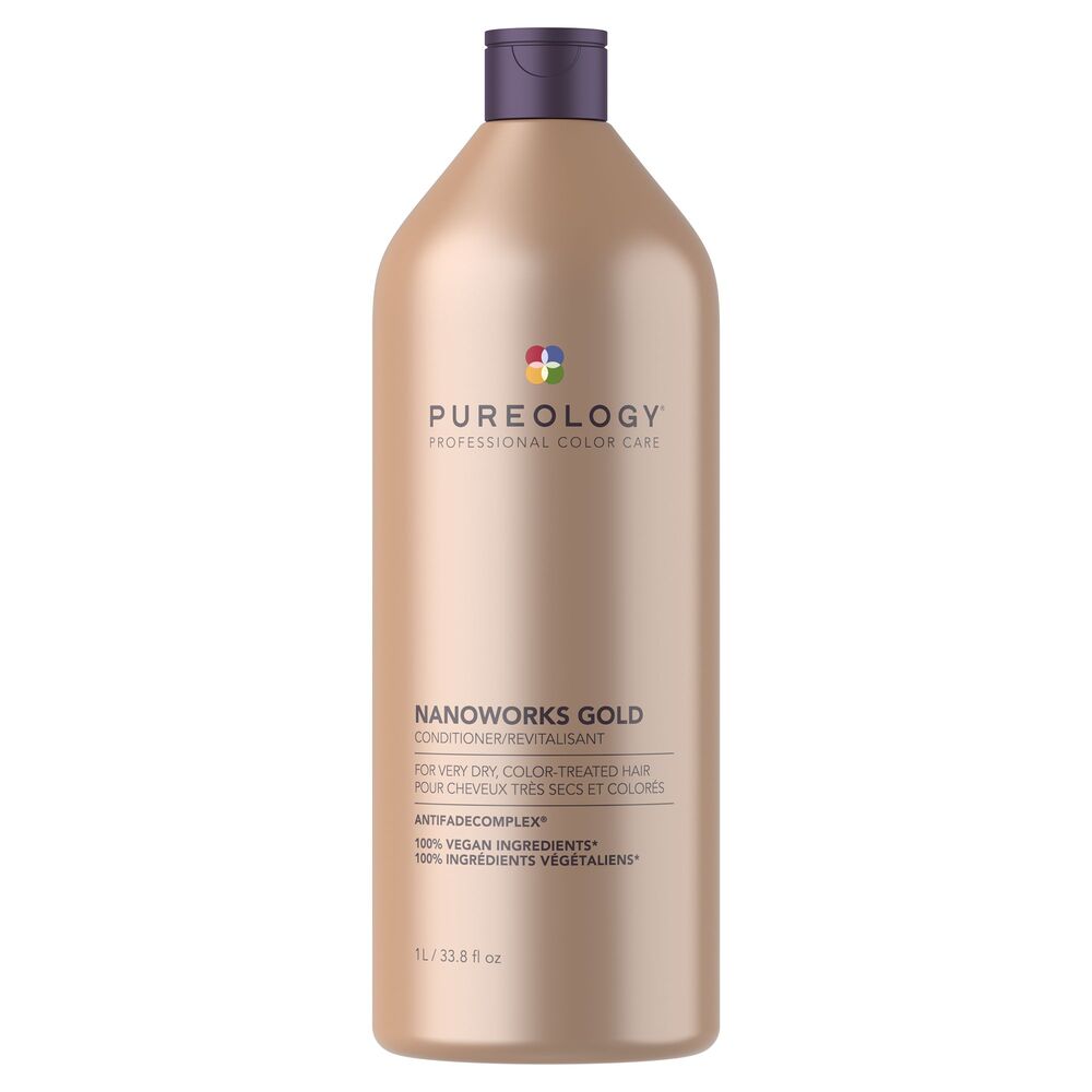 PUREOLOGY Nano Works Gold Après-Shampooing 1000ml / 1L