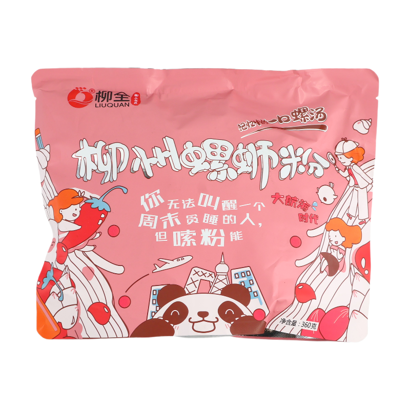 Liu Quan Nouilles de riz Luosifen L’Âge de l’Exploration 360 g