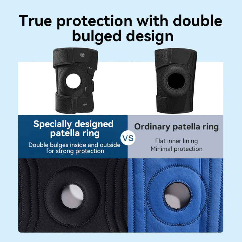 Ochama Genouillères de sport, Lot de 2, Modèle été pour hommes et femmes, Adaptées au basket-ball, randonnée, haltérophilie, Protection du ménisque et maintien articulaire