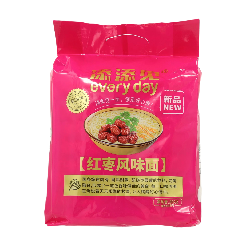 Tiantianjian Nouilles saveur jujube 800 g