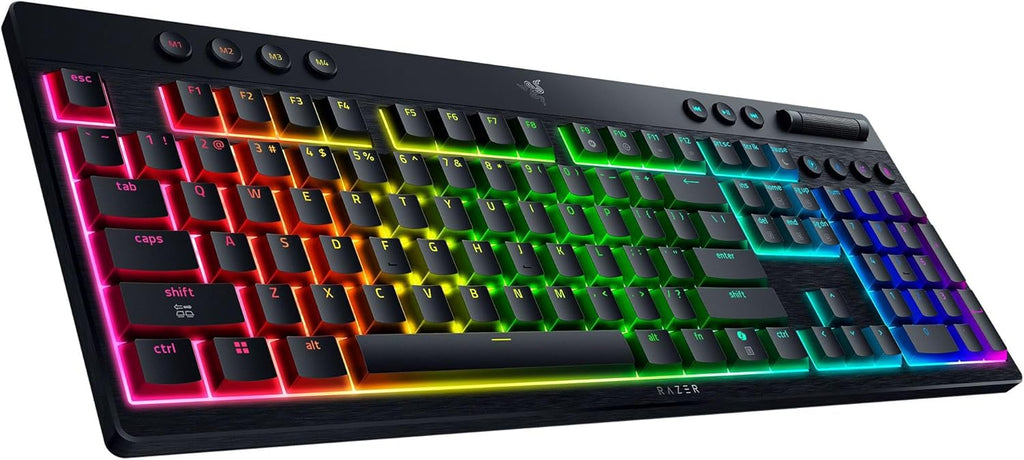 Razer BlackWidow V4 Low-profile HyperSpeed Clavier Mécanique Gaming sans fil (Switch Orange) - AZERTY