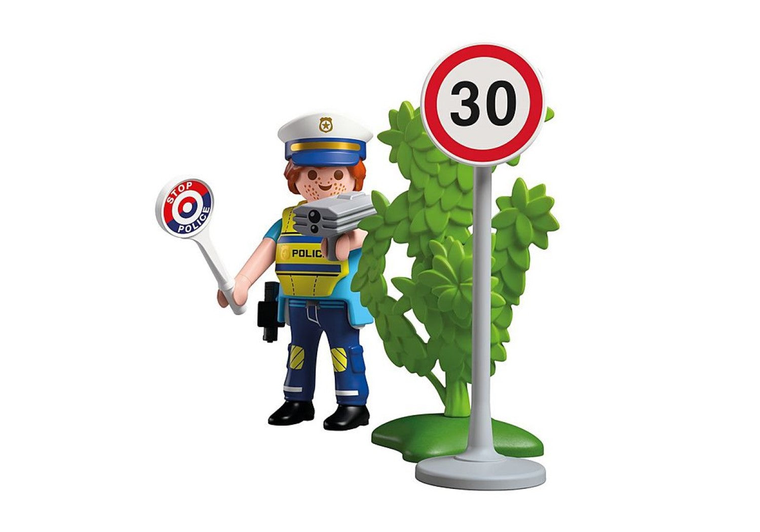Playmobil policier avec radar