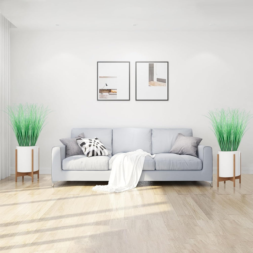 DDHS Herbe à oignon artificielle, 81 cm - 6 pièces