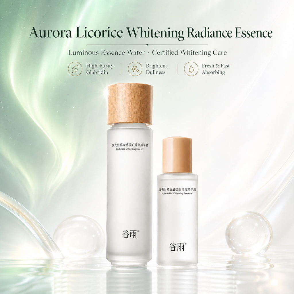 GUYU Aurora Set de Tonique Essence Éclaircissante Réglisse 150 ml + 35 ml