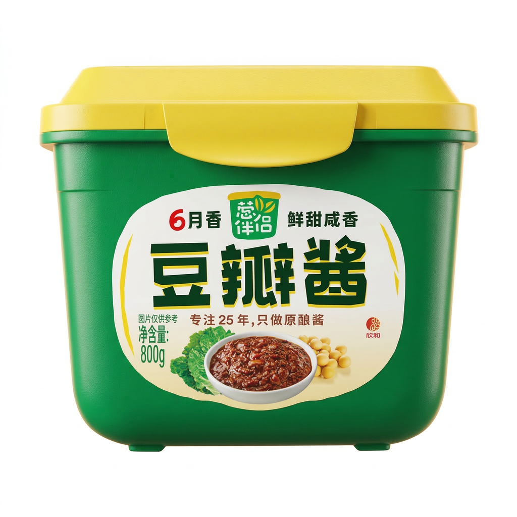 Shinho Doubanjiang (pâte de fèves fermentées), 800 g