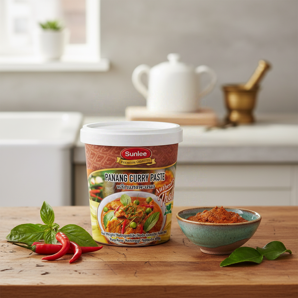 Sunlee Pâte de curry Panang végane - 400 g