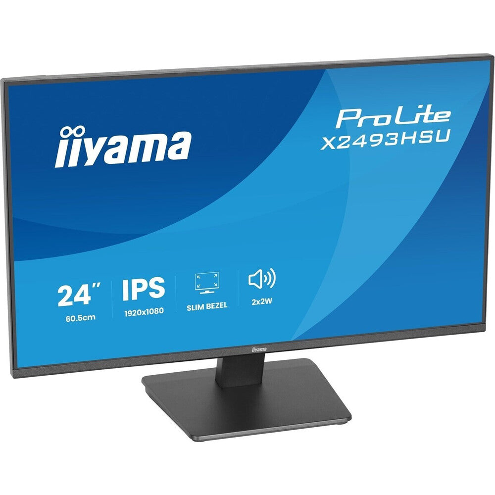 iiyama ProLite X2493HSU-B1 - Moniteur 24" Full HD - Dalle IPS - 120 Hz - Hub USB