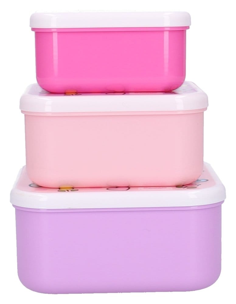 Hello Kitty Boîte à Snacks (3 en 1) Hello Kitty Bouchées Fraîches