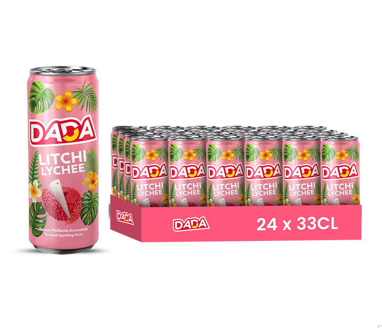 DADA boisson gazeuse litchi 24x33CL