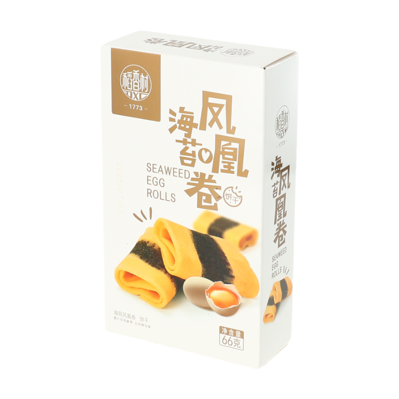 Dao Xiang Cun Rouleaux aux œufs et aux algues en boîte 66 g