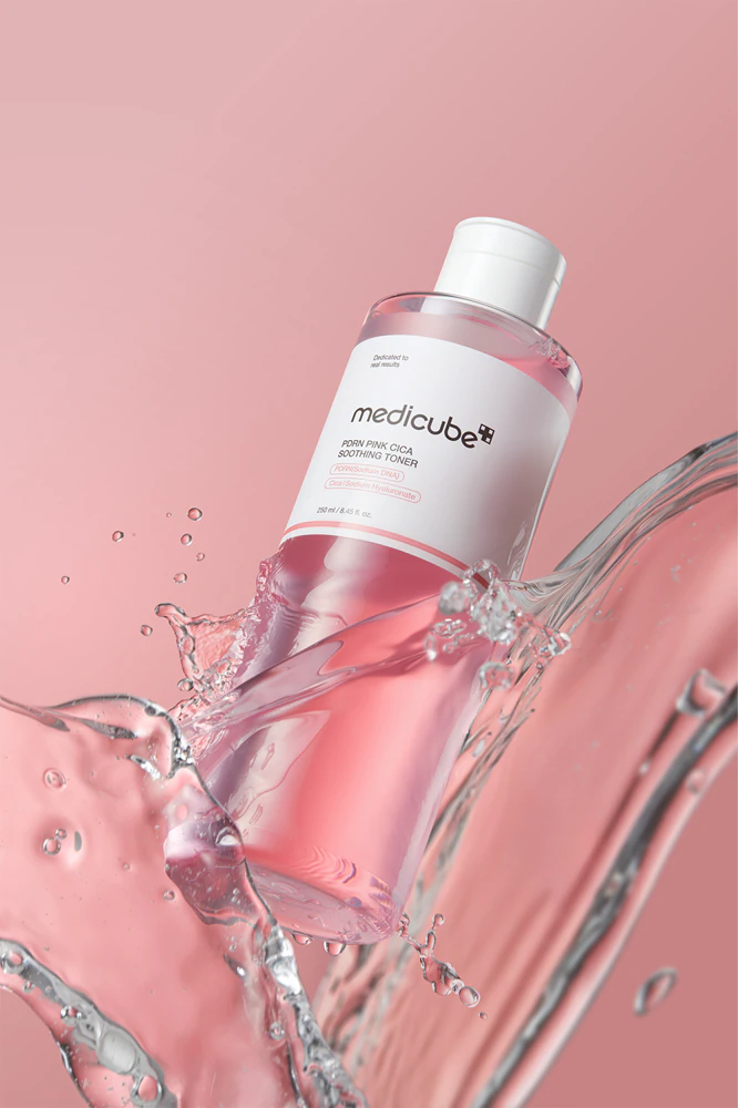 medicube Pdrn Lotion Tonique Apaisante Cica Rose 250 ml