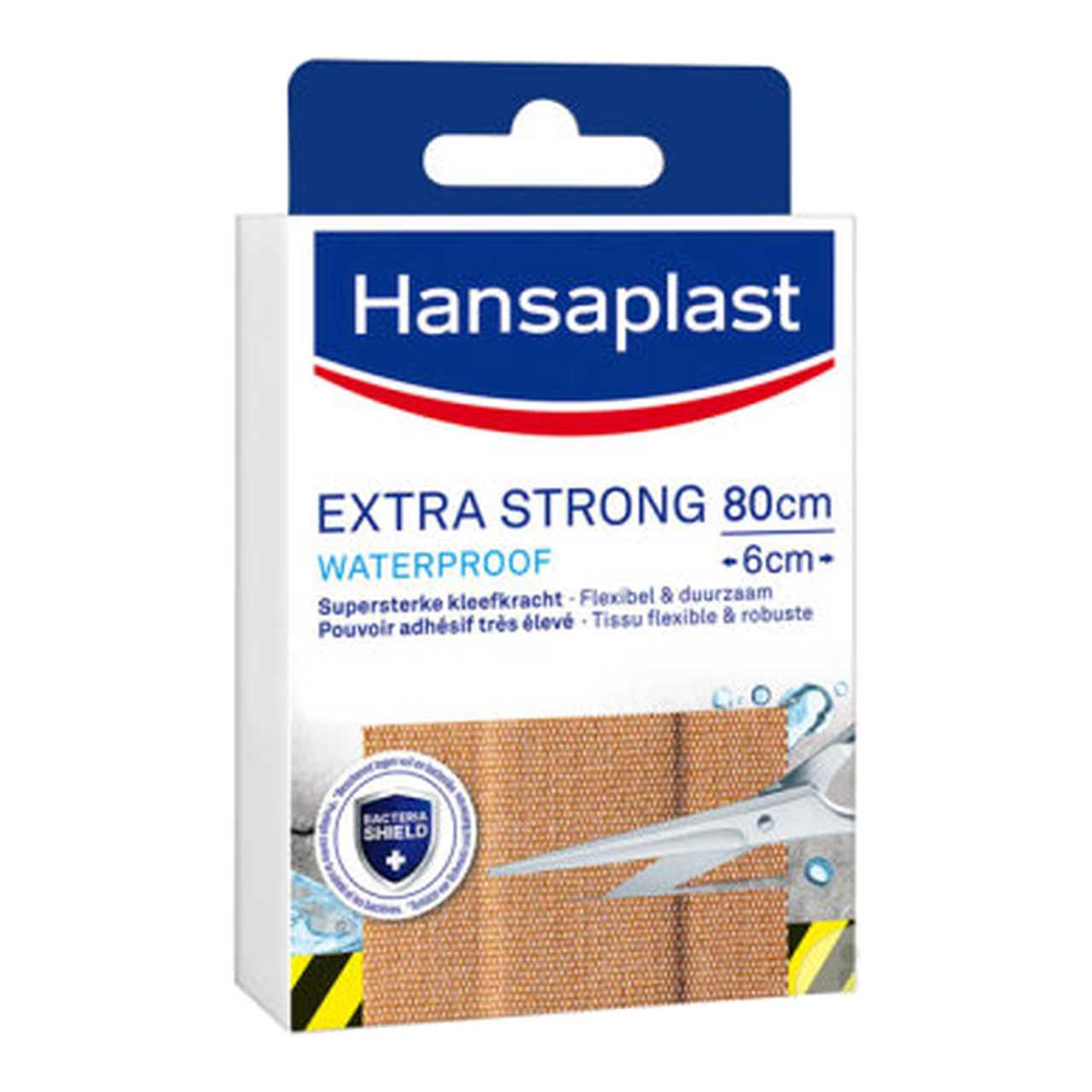 HANSAPLAST - Pansements imperméables extra-forts 80 cm x 6 cm - 1 unité