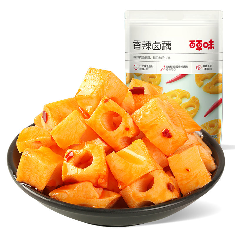 Be&Cheery Tranches de racine de lotus braisées épicées 100 g