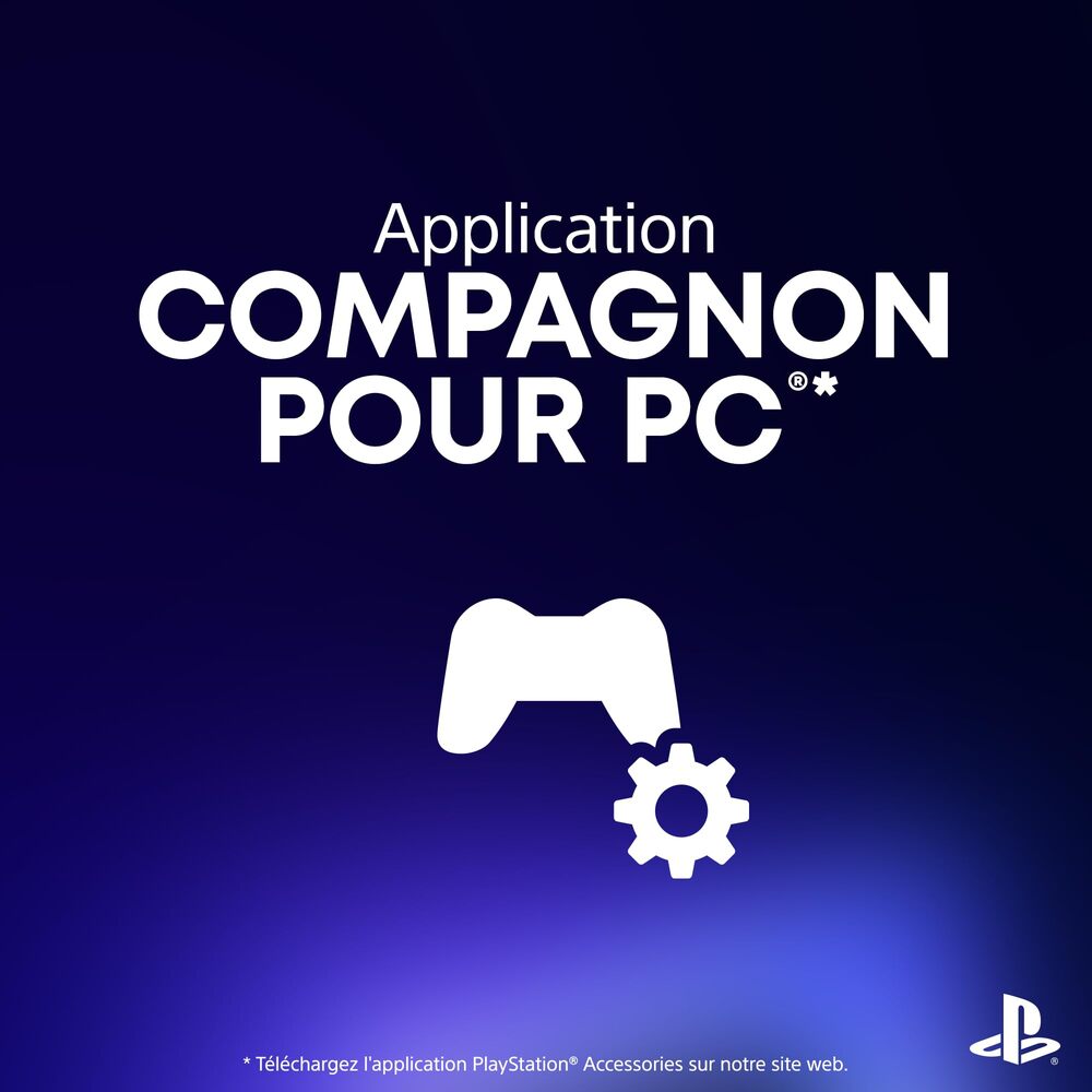Sony Manette sans fil DualSense + Câble USB pour PC - Noir Minuit