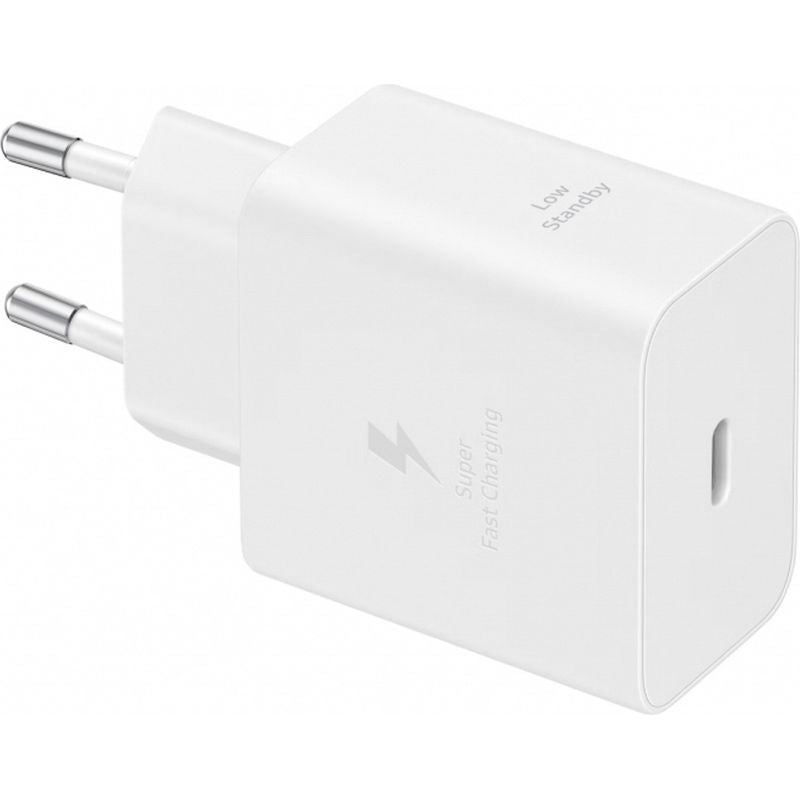 Samsung 45 W USB-C GaN Chargeur Secteur (avec Câble 45 W, 1,8 m)