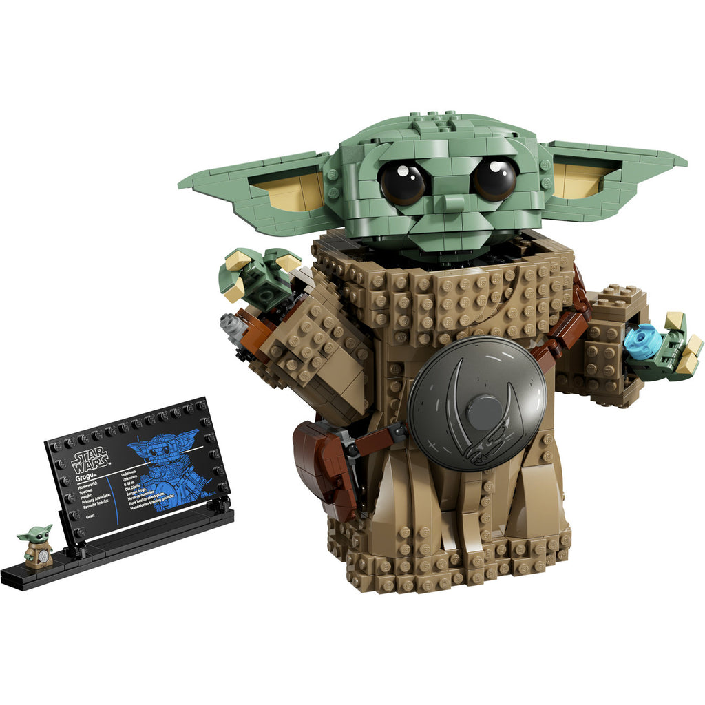 LEGO Star Wars Set de Figurine Grogu avec Sac et Armure Beskar 75446 (1 200 Pièces)