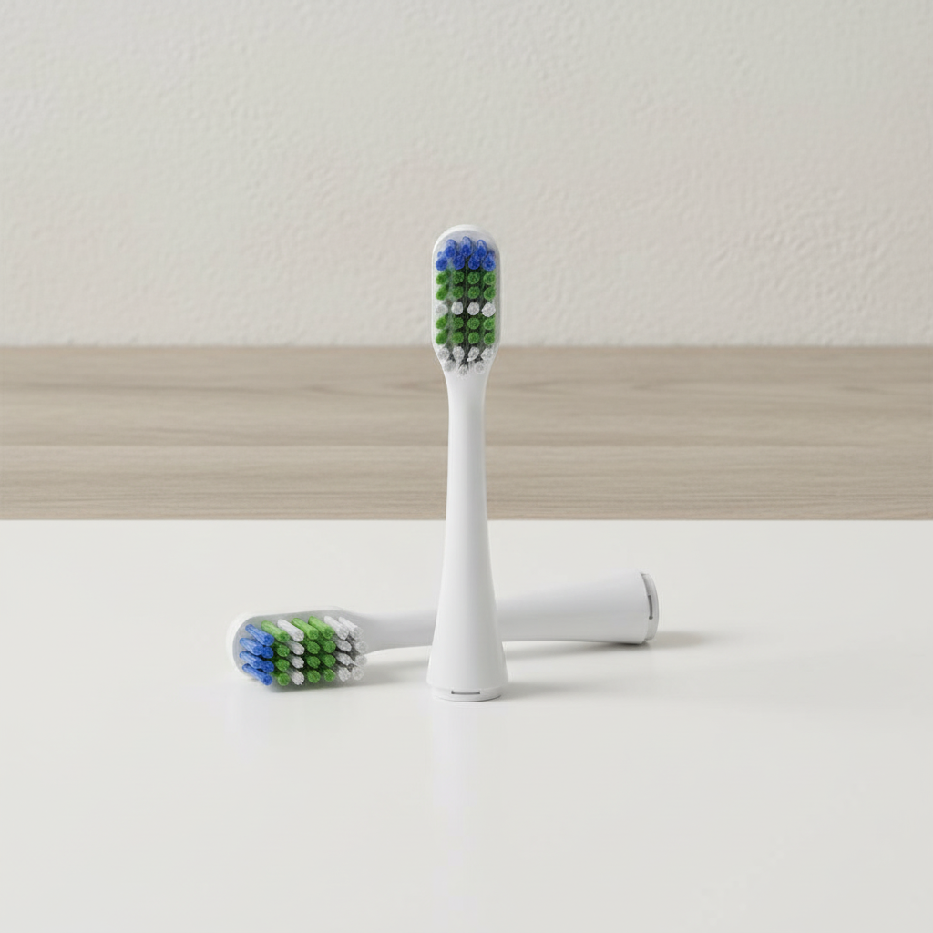 Haepi : 4 têtes de brosse pour brosse à dents électrique à ultrasons, compatibles avec Haepi Julia
