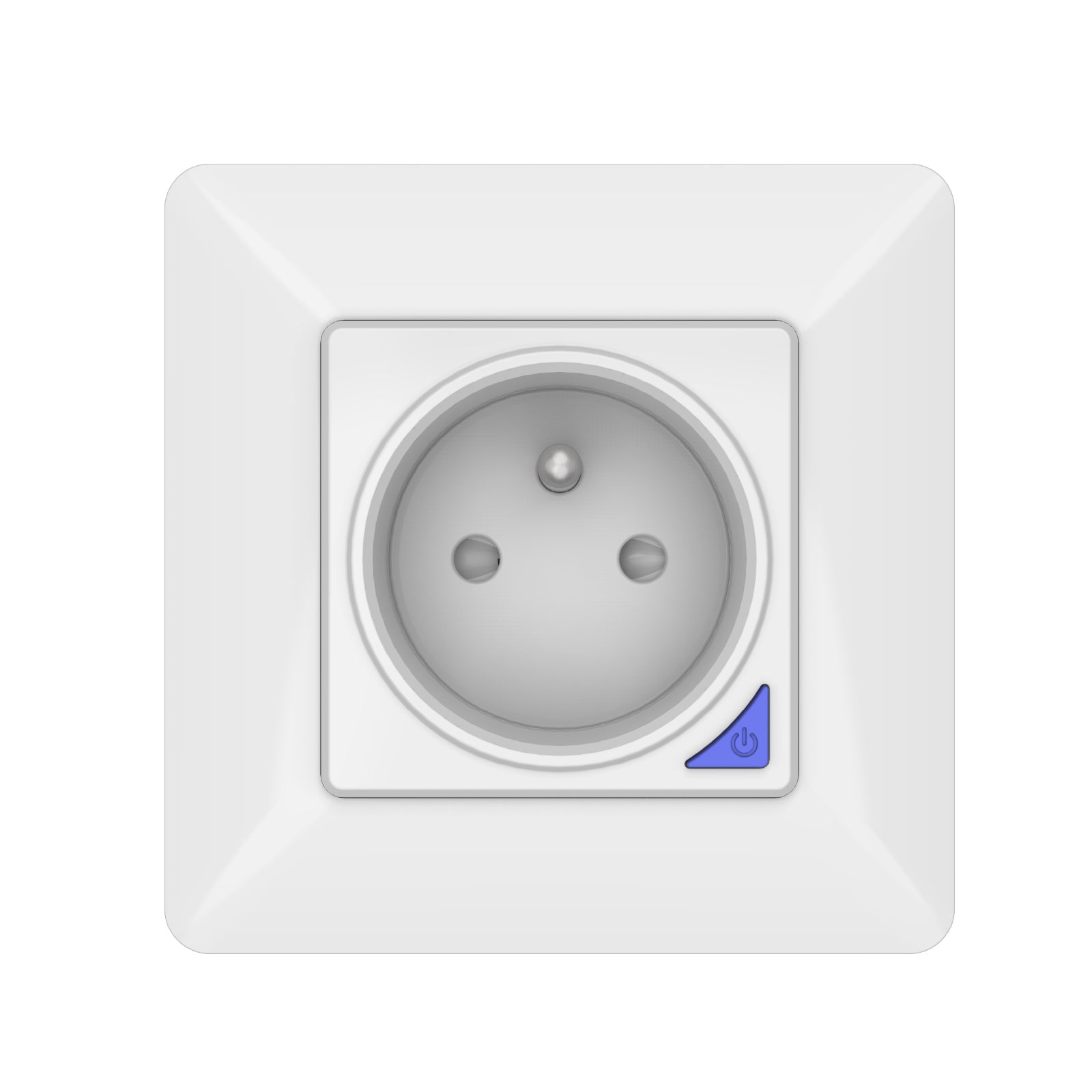 KYF Prise Wi-Fi encastrée intelligente d’intérieur avec compteur d’énergie