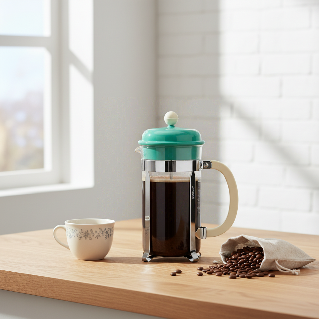BODUM Caffettiera Cafetière à piston 1 L - Vert océan