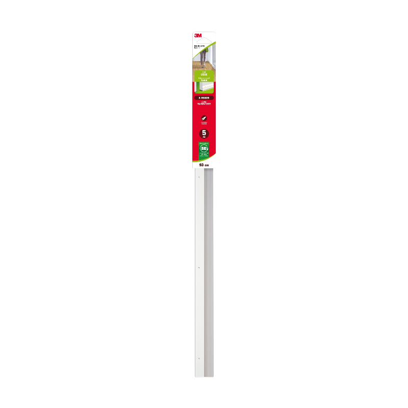 3M™Bas de porte sol Lisse à Visser Classique Blanc Blanc 0,93 m
