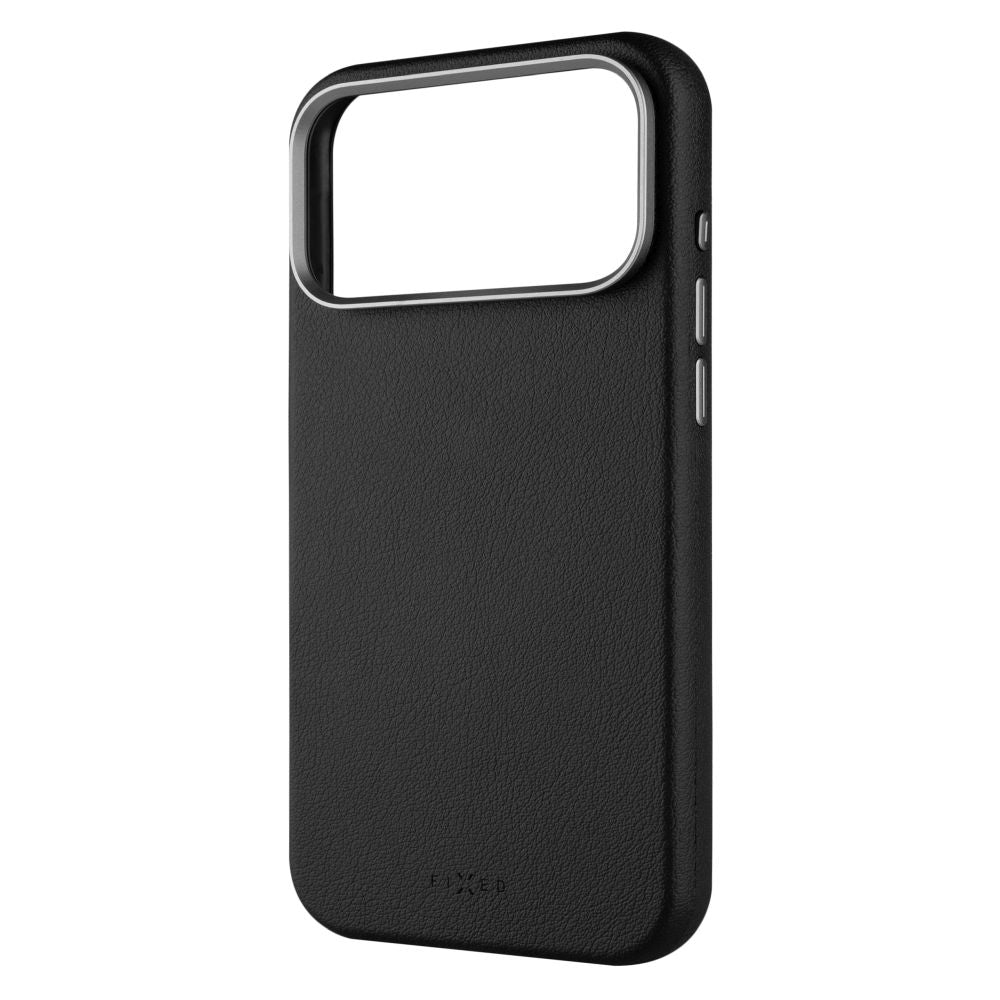 FIXED Coque MagLeather pour Apple iPhone 17 Pro, Noir