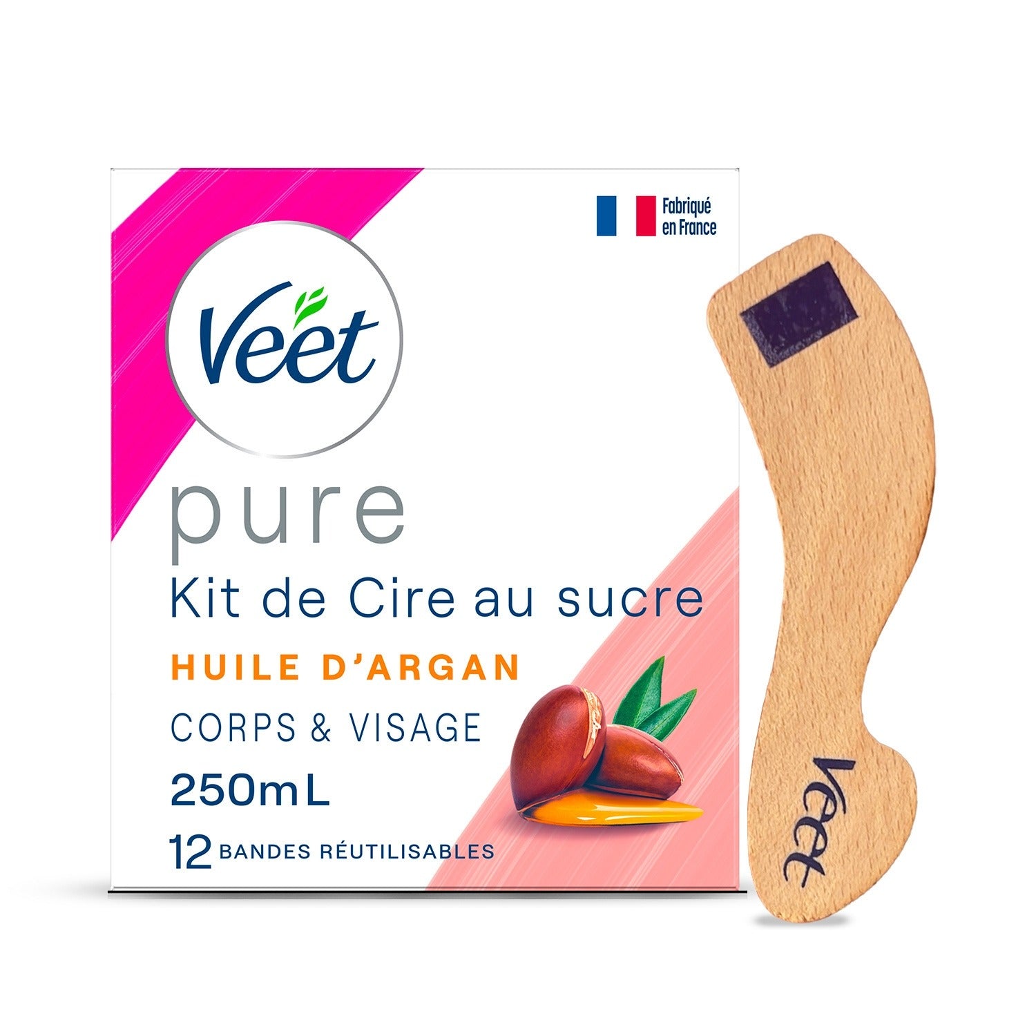 Veet Minima Cire Chaude au Sucre à l'Huile d'Argan 250 ml