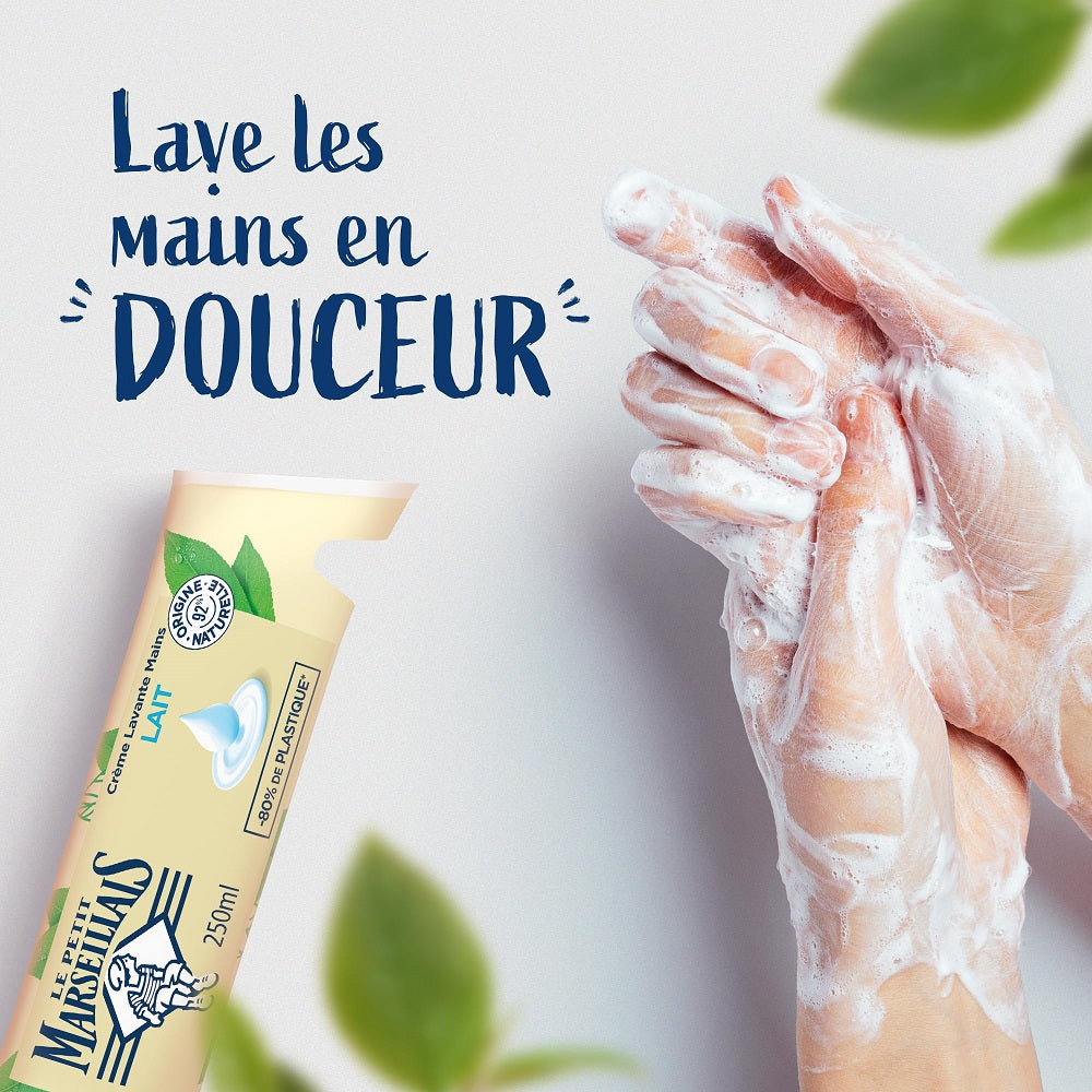 Le Petit Marseillais Savon Liquide pour Les Mains Recharge Lait 250 ml