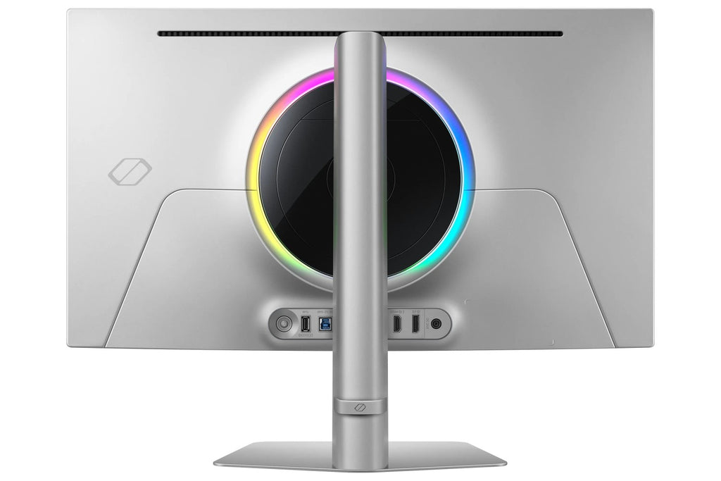 Samsung G81SF Moniteur d'ordinateur 68,6 cm (27") 3840 x 2160 pixels 4K Ultra HD OLED Argent