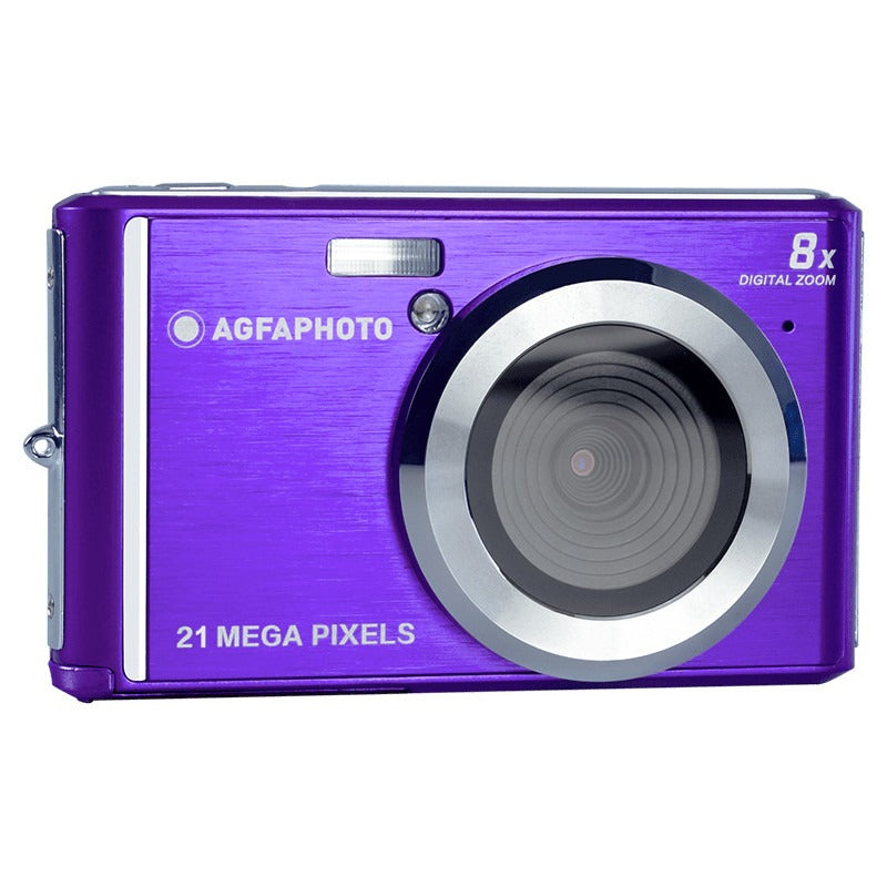AGFAPHOTO DC5200 Appareil photo numérique compact 21 MP avec zoom 8x - Violet