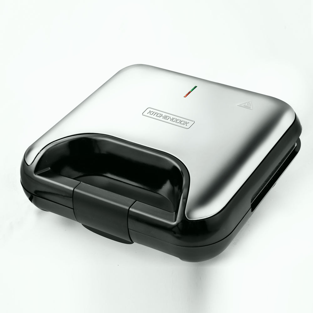 KITCHENCOOK Mister K Appareil à sandwich 3-en-1 en acier inoxydable