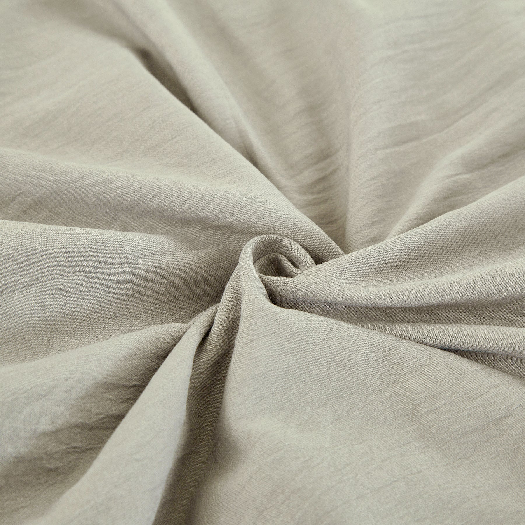 Ensemble housse de couette et taies d'oreiller en coton imitation lavé, coloris naturel, 200 x 220 cm + 80 x 80 cm x 2