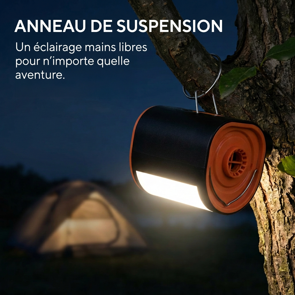 Mini Pompe à Air Extérieure Porbi 30W H5, Orange