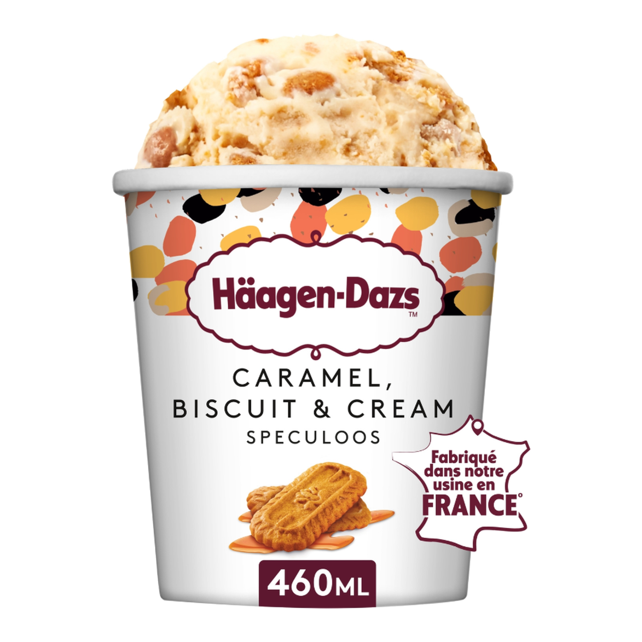 HAAGEN-DAZS Glace en Pot Biscuits Caramel Speculoos 400g