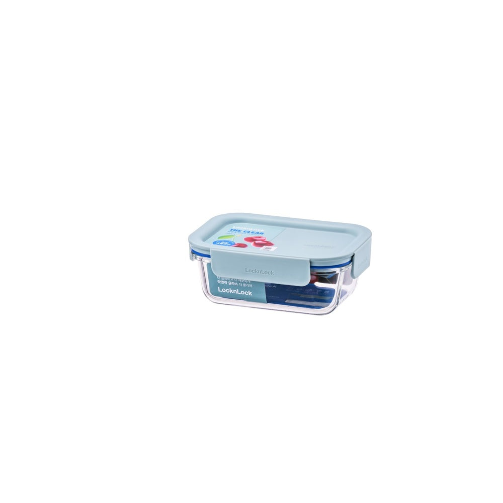 Ovenglass Transparent rectangulaire 630 ml (couvercle menthe)