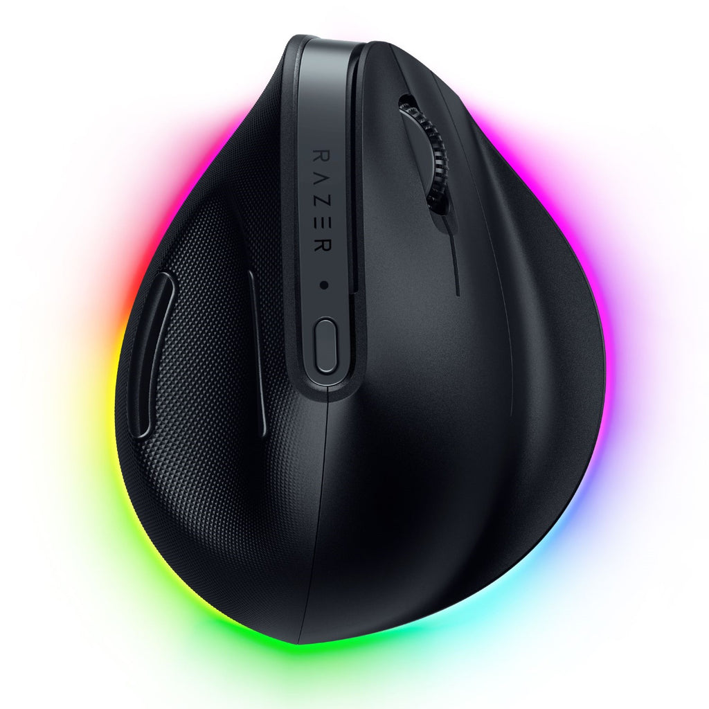Razer Pro Click V2 Souris de jeu ergonomique verticale sans fil - pour droitier, 30000 DPI, 6 boutons - Noir