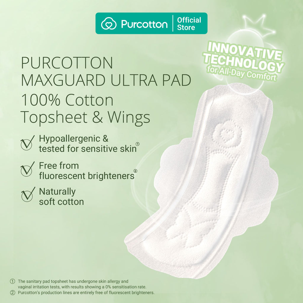 PURCOTTON NICE PRINCESS MaxGuard Ultra Serviette 245 mm 16 Serviettes