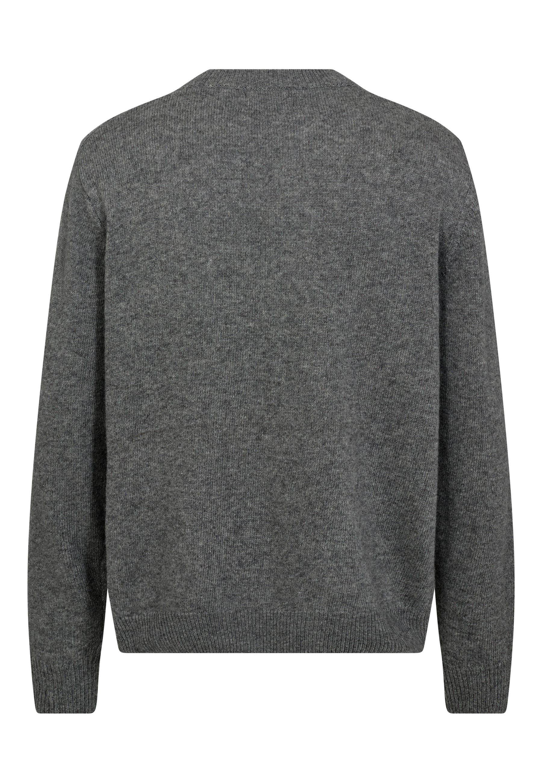 Resteröds Pull-over ajusté Gris clair chiné L
