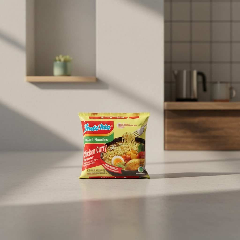 Indomie - Nouilles Saveur Poulet Curry - 80 g