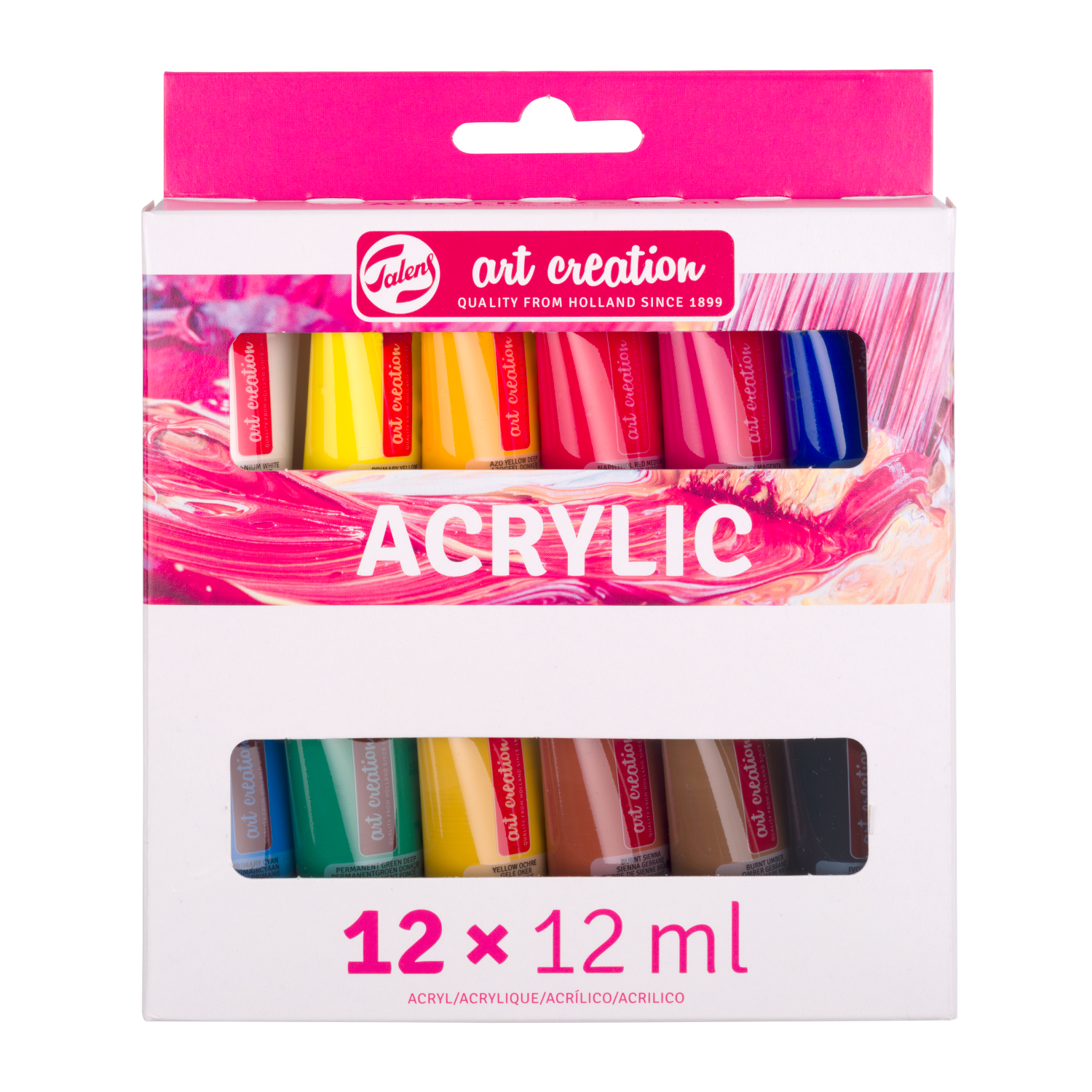 Talens Art Creation Coffret de peinture acrylique | 12 x 12 ml