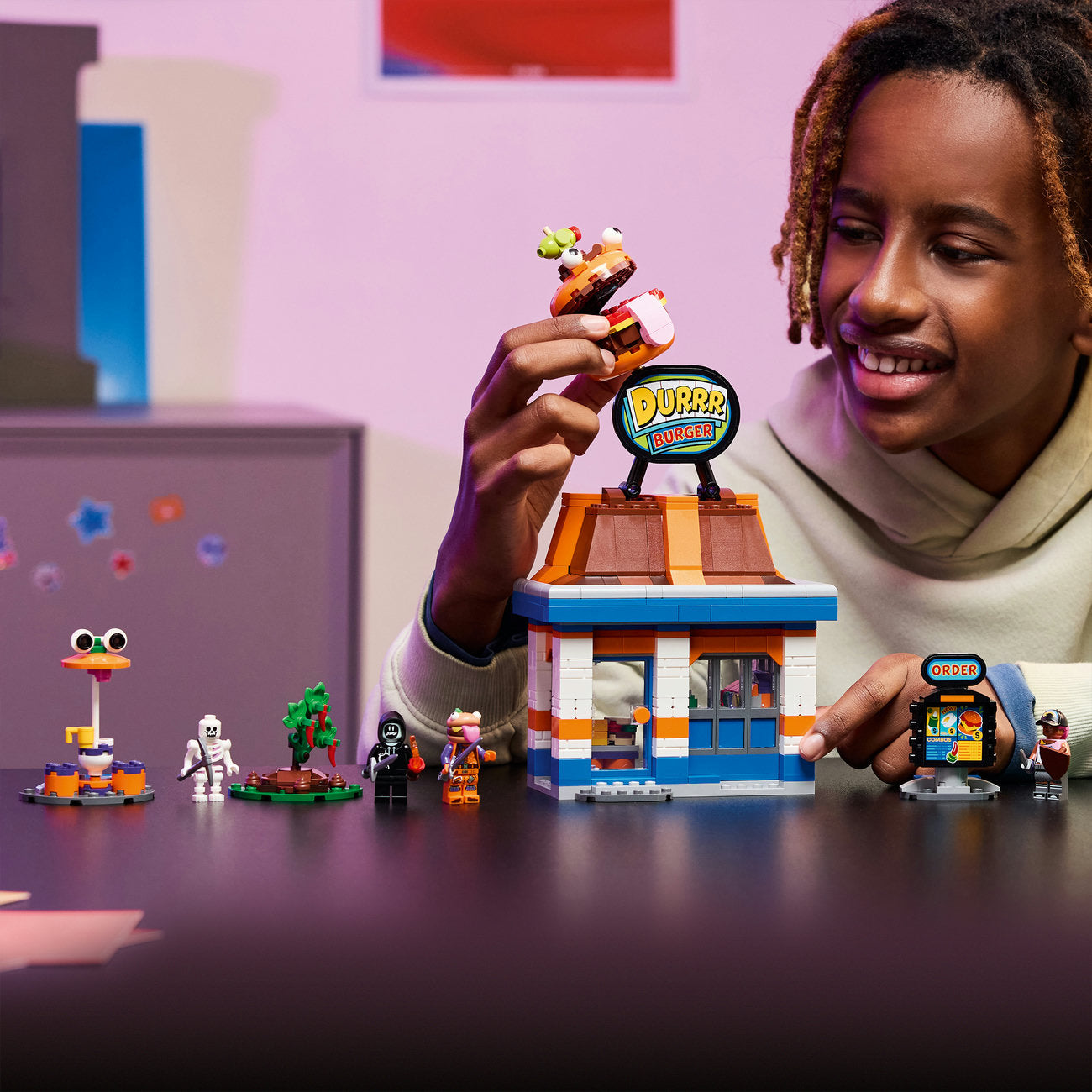 LEGO Fortnite 77076 Pack Restaurant Durrr Burger