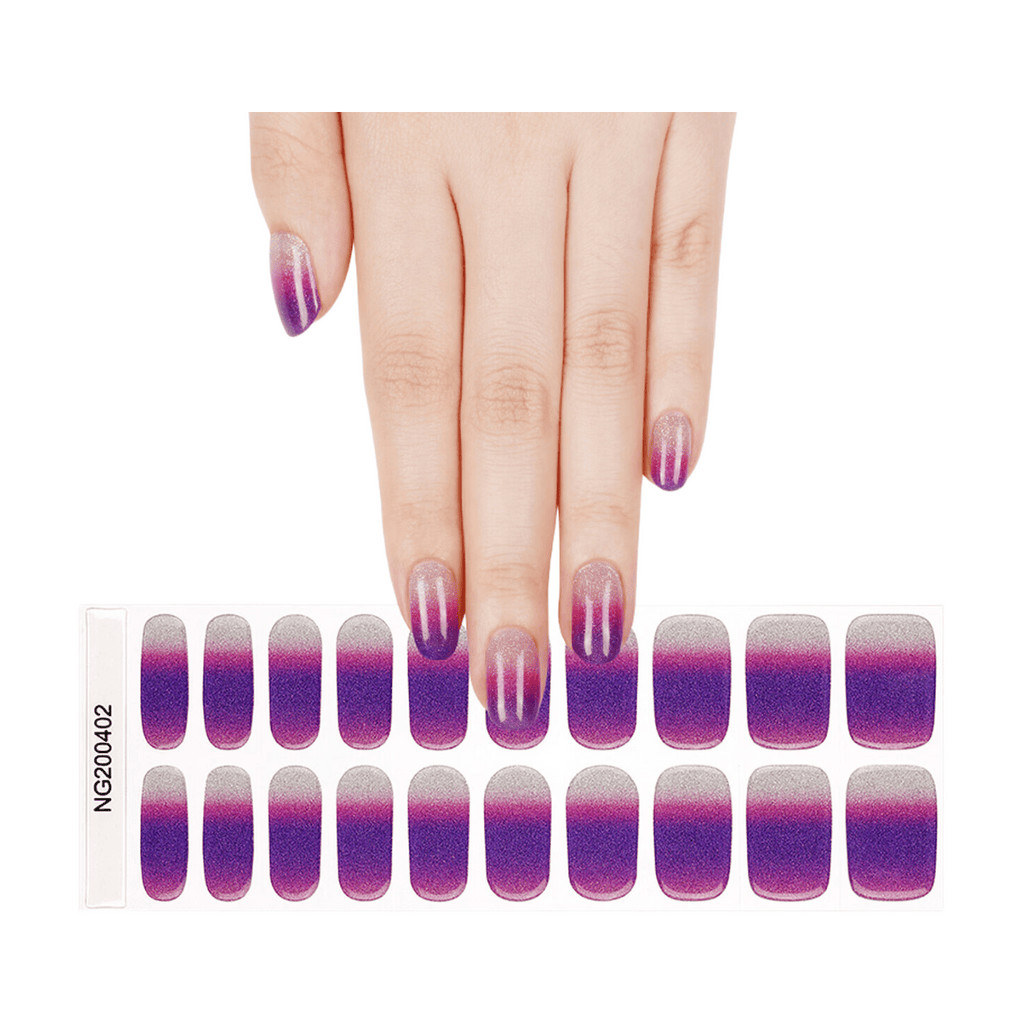 MeoMagic 14-174 Autocollants gels pour ongles - 20 pièces