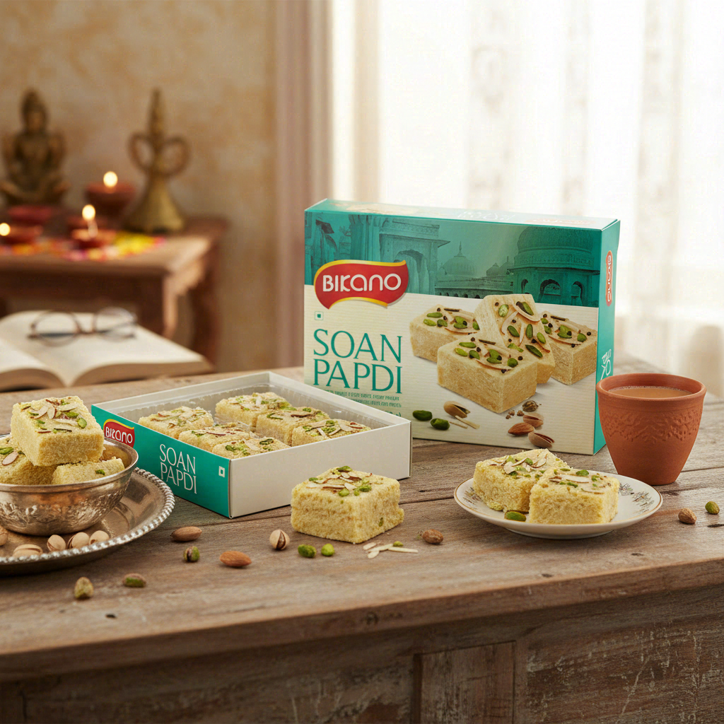 Bikano Soan papdi nature - 250g