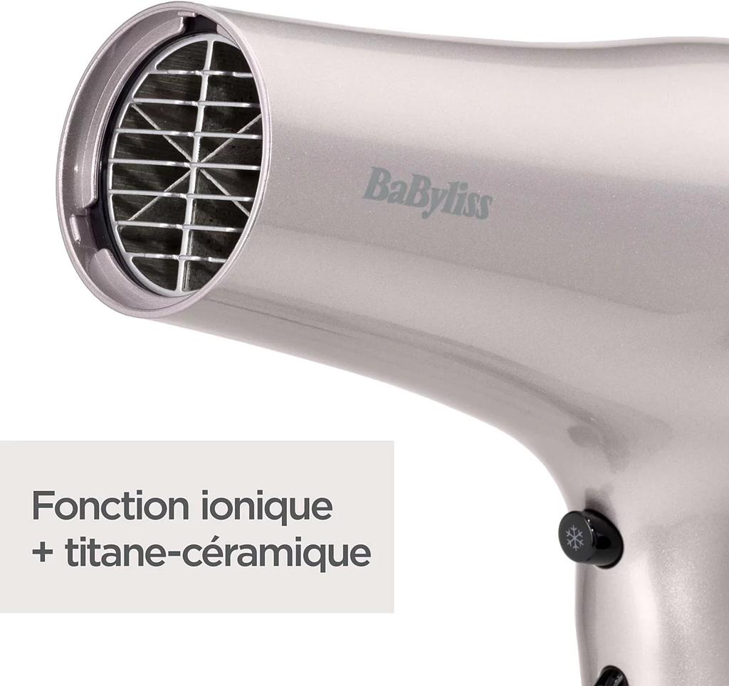 BaByliss D781E Sèche-cheveux 2300 W Mauve lustré Rose