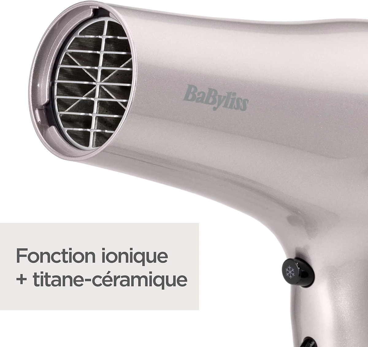 BaByliss D781E Sèche-cheveux 2300 W Mauve lustré Rose