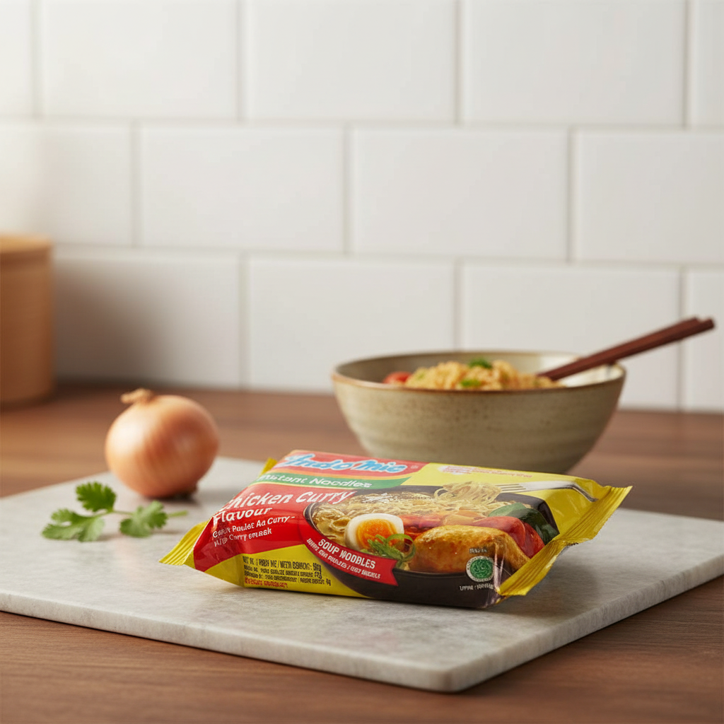 Indomie - Nouilles Saveur Poulet Curry - 80 g